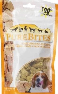 Purebites Duck Freeze-Dried Dog Treats - 2.6 oz Bag