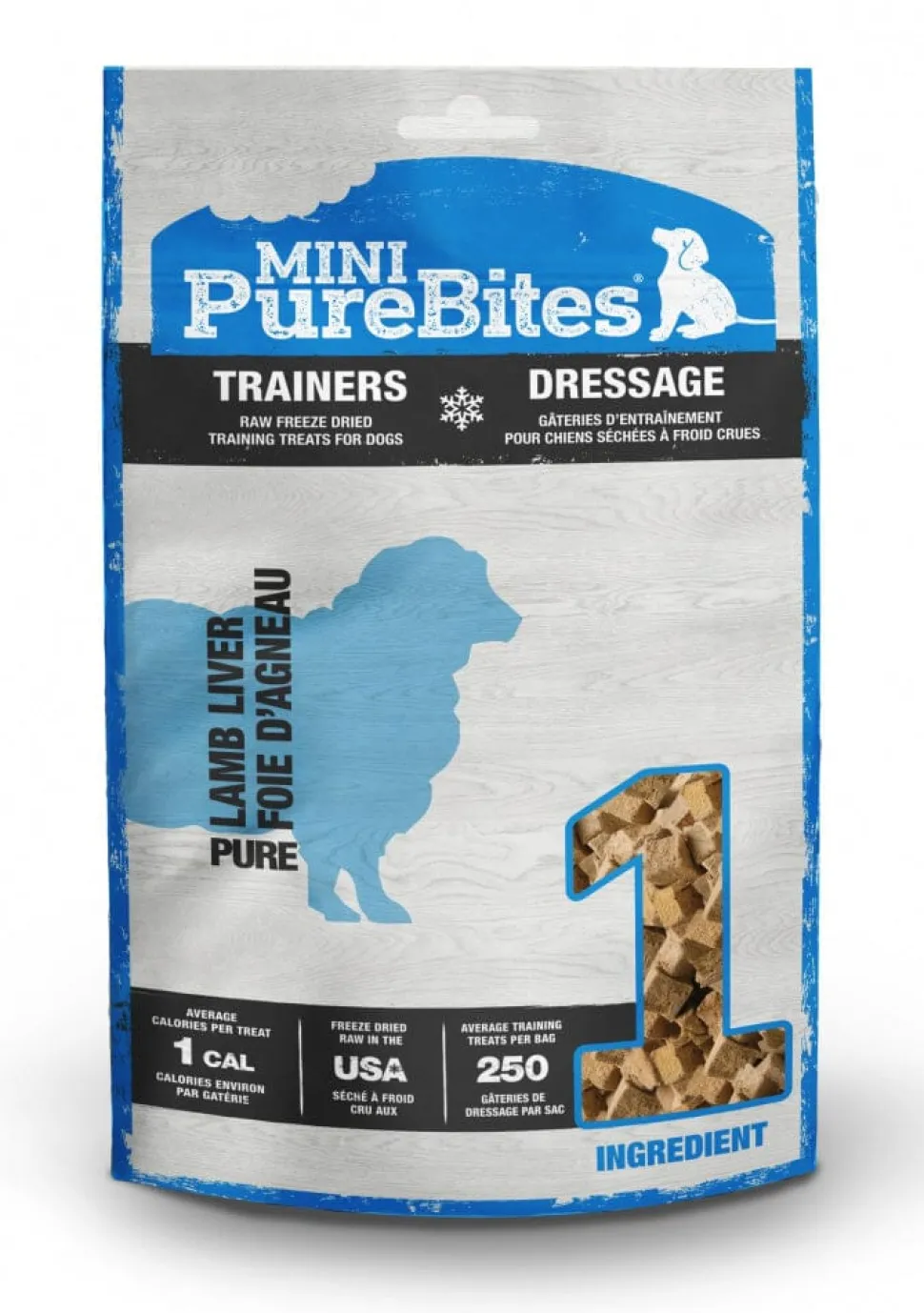 PureBites Mini PureBites Trainers RAW Freeze Dried Lamb Liver Dog Treats