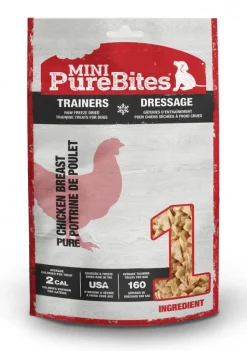 PureBites Mini PureBites Trainers RAW Freeze Dried Chicken Breast Dog Treats