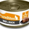 Purebites PureBites® Patés 100% Pure Duck - 2.5 oz Cans Canned Cat Food - Case of 12