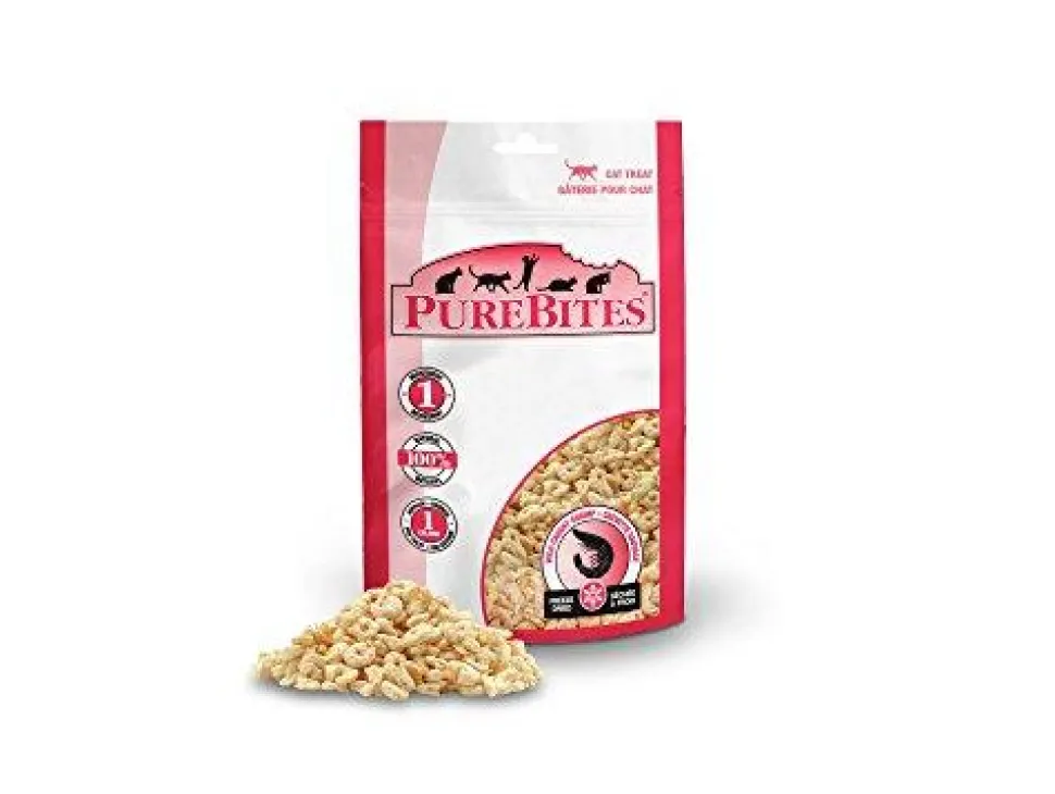 Purebites Shrimp Freeze-Dried Cat Treats - 0.53 oz Bag