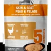 Purebites Skin & Coat Squeezable Pouch Dog Food Toppings - 2.5 Oz Pouches - Case of 15