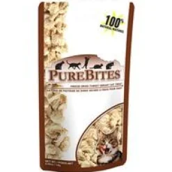 Purebites Turkey Freeze-Dried Cat Treats - 0.49 oz Bag