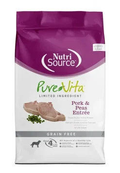 PureVita Grain-Free Pork and Peas Dry Dog Food