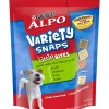 Purina Alpo Variety Snaps Little Bites Beef Chicken Liver and Lamb Crunchy Dog Treats - 60 Oz - 2 Pack