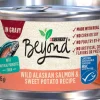 Purina Beyond Grain-Free Wild Alaskan Salmon & Sweet Potato Recipe in Gravy Canned Cat Food