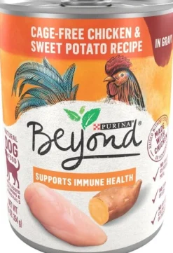 Purina Beyond Immune Health Grain-Free and Cage-Free Chicken and Sweet Potato Canned Dog Food - 12.7 Oz - Case of 12