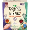 Purina Beyond Mixers+ Immune Support Turkey Duck and Cod Wet Cat Food and Topper Pouch - Variety Pack - 1.55 Oz - Case of 8 - 2 Pack
