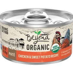 Purina Beyond Organic Chicken and Sweet Potato Pate Canned Cat Food - 3 Oz - Case of 12