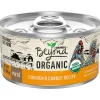 Purina Beyond Organic Chicken and Carrots Canned Cat Food - 3 Oz - Case of 12