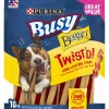 Purina Busy Bone with Beggin' Twist'd Bacon Flavor Chewy Dog Treats - Small/Medium - 36 Oz - Case of 4