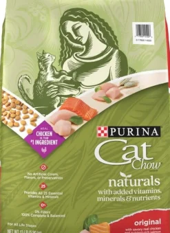 Purina Cat Chow Naturals Indoor Plus Vitamins & Minerals Dry Cat Food