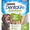 Purina DentaLife ActivFresh Dental Dog Chews - Large - 7.2 Oz - 5 Pack