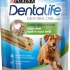 Purina Dentalife Daily Oral Care Adult Large Breed Chicken Flavor Dog Treats