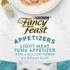 Purina Fancy Feast Appetizers Grain-Free Tuna and Scallop Wet Cat Food and Topper Pouch - 1.1 Oz - Case of 10