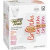 Purina Fancy Feast Broths Seafood Bisque Small-Breed Wet Cat Food or Topper Pouch - Variety Pack - 1.4 Oz - Case of 12 - 3 Pack