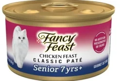 Purina Fancy Feast Chicken Feast Classic Pate Senior Canned Cat Food - 3 Oz - Case of 24