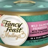 Purina Fancy Feast Classic Medley's High-Protein Salmon Carrots and Spinach Canned Cat Food - 3 Oz - Case of 24