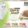 Purina Fancy Feast Classic Pate Poultry and Beef Canned Cat Food - Variety Pack - 3 Oz - Case of 24
