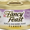 Purina Fancy Feast Flaked Tuna and Mackeral Feast Canned Cat Food - 3 Oz - Case of 24