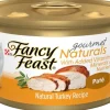 Purina Fancy Feast Gourmet Naturals Turkey Pate with Vitamins and Minerals Canned Cat Food - 3 Oz - Case of 12