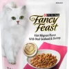 Purina Fancy Feast Gourmet Naturals Filet Mignon with Seafood and Shrimp Dry Cat Food - 16 Oz - Case of 4