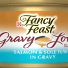 Purina Fancy Feast Gravy Lovers Salmon and Sole Recipe Canned Cat Food - 3 Oz - Case of 24