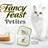 Purina Fancy Feast Petites Chicken Salmon Whitefish and Tuna Pate Entrée Wet Cat Food Trays - Variety Pack - 2.8 Oz - 24 Count