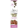 Purina Fancy Feast Savory Cravings Break-Apart Limited Ingredient Beef Soft and Chewy Cat Treats - 1 Oz - Case of 20