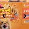 Purina Friskies Chicken Lovers with Tuna in Gravy Shreds and Filet Canned Cat Food - Variety Pack - 5.5 Oz - Case of 32