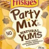 Purina Friskies Party Mix Natural Yums Chicken Crunchy Cat Treats - 2.1 Oz - Case of 10