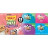 Purina Friskies Surfin' and Turfin' Turkey Salmon Chicken and Liver Pate Canned Cat Food - Variety Pack - 5.5 Oz - Case of 32