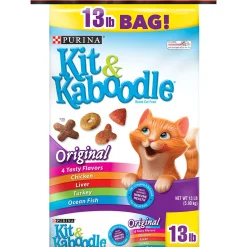 Purina Kit N Kaboodle Original Chicken Liver Turkey and Oceanfish Dry Cat Food - 13 Lbs