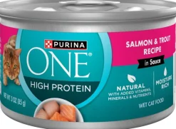 Purina One True Instinct Salmon and Trout Canned Cat Food - 3 Oz - Case of 24