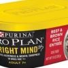 Purina Pro Plan Bright Mind Adult 7+ Beef and Brown Rice Entree Dog Food Tray