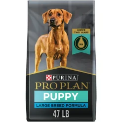 Purina Pro Plan Chicken and Rice Formula Large-Breed Puppy Dry Dog Food - 47 Lbs