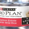Purina Pro Plan Complete Essentials Classic Salmon and Wild Rice Adult Canned Cat Food - 3 Oz - Case of 24