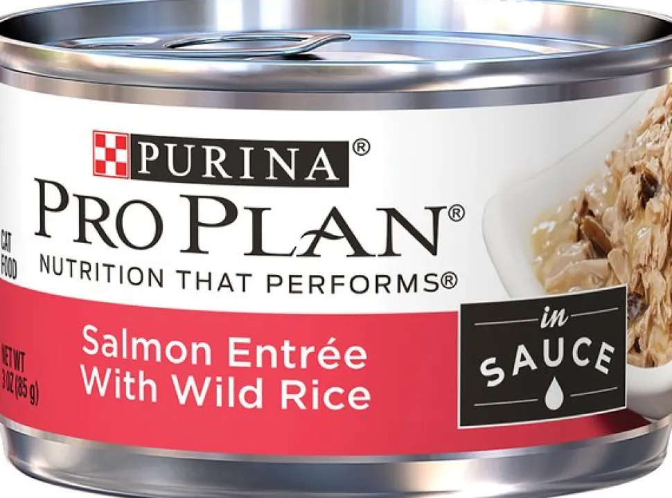 Purina Pro Plan Complete Essentials Classic Salmon and Wild Rice Adult Canned Cat Food - 3 Oz - Case of 24