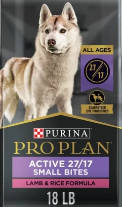 Purina Pro Plan Focus 27/17 All Life Stages Small Bites Lamb and Rice Dry Dog Food - 18 Lbs