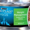 Purina Pro Plan Focus Adult Weight Management Turkey & Rice Entree Ground Canned Cat Food
