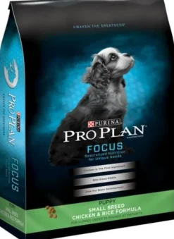 Purina Pro Plan Focus Chicken & Rice Formula Puppy Small Breed Dry Dog Food