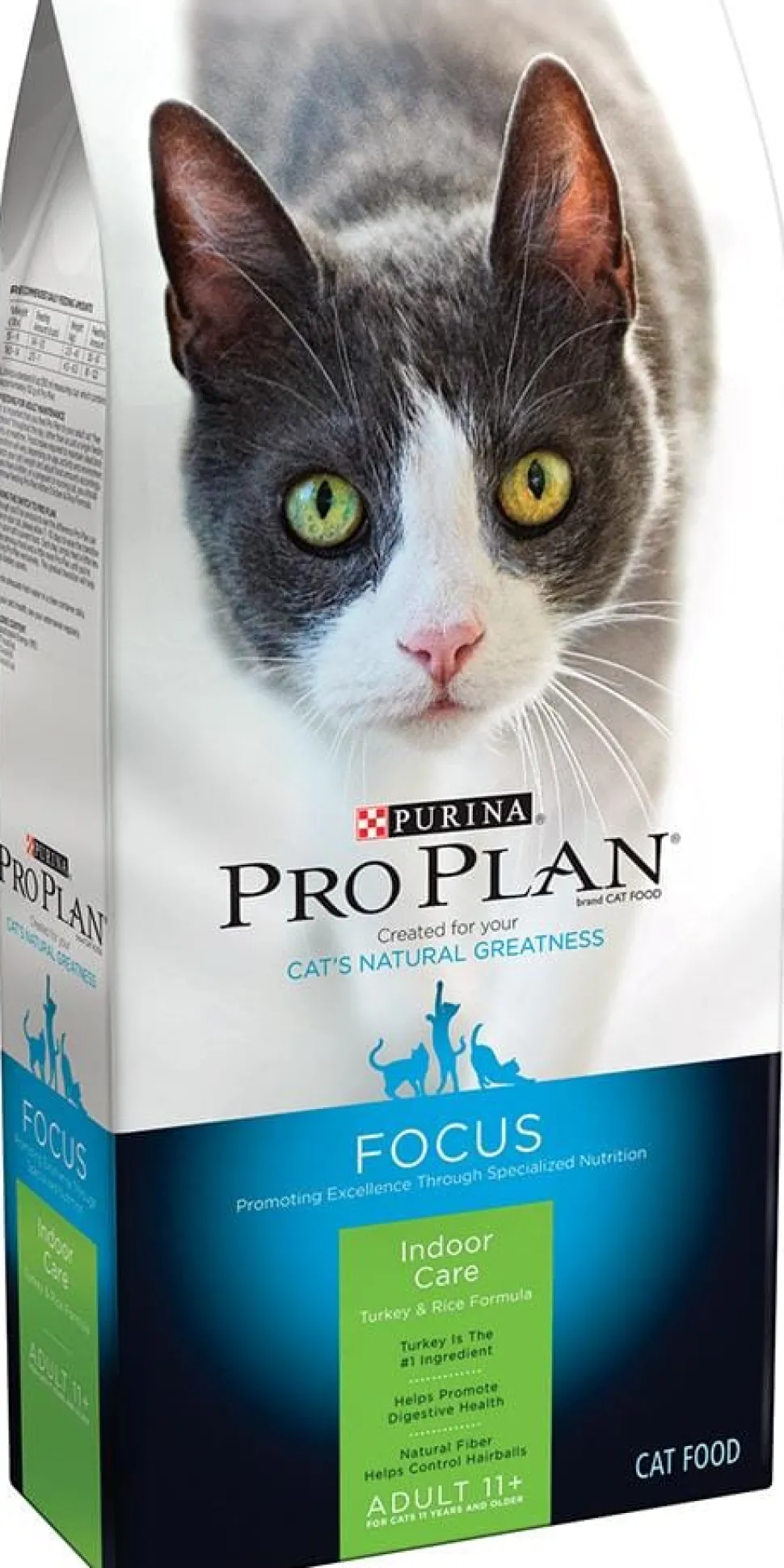 Purina Pro Plan Focus Indoor Care Turkey & Rice Formula Dry Cat Food