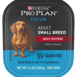Purina Pro Plan Focus Small Breed Beef Entree Adult Wet Dog Food
