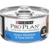 Purina Pro Plan Grain-Free Classic Whitefish and Tuna Pate Entrée Canned Cat Food - 3 Oz - Case of 24