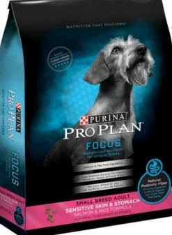 Purina Pro Plan High Protein Sensitive Skin & Stomach Small Breed Salmon & Rice Formula Dry Dog Food