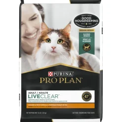Purina Pro Plan LIVECLEAR With Probiotics High Protein Chicken & Rice Formula Dry Cat Food