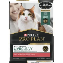 Purina Pro Plan LIVECLEAR Sensitive Stomach Sensitive Skin & Stomach Turkey & Oatmeal Dry Cat Food