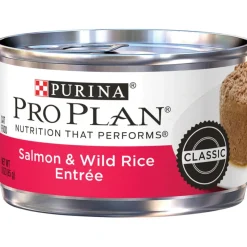 Purina Pro Plan Pate Salmon & Wild Rice Entree Wet Cat Food