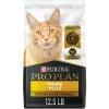 Purina Pro Plan Prime Plus Chicken and Rice 7+ Senior Adult Dry Cat Food - 12.5 Lbs - Case of 4