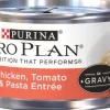 Purina Pro Plan Savor Adult Chicken, Tomato & Pasta Entree in Gravy Canned Cat Food